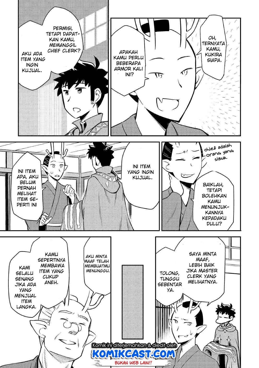 Toaru Ossan no VRMMO Katsudouki Chapter 40 Bahasa Indonesia