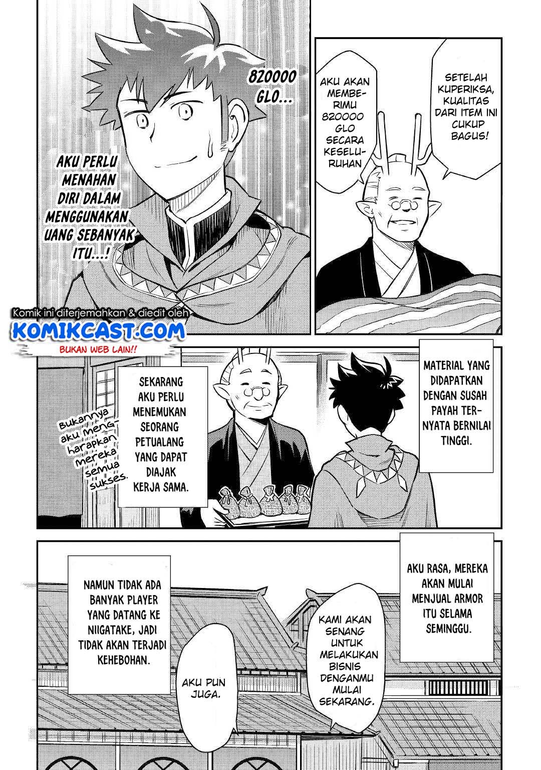 Toaru Ossan no VRMMO Katsudouki Chapter 40 Bahasa Indonesia