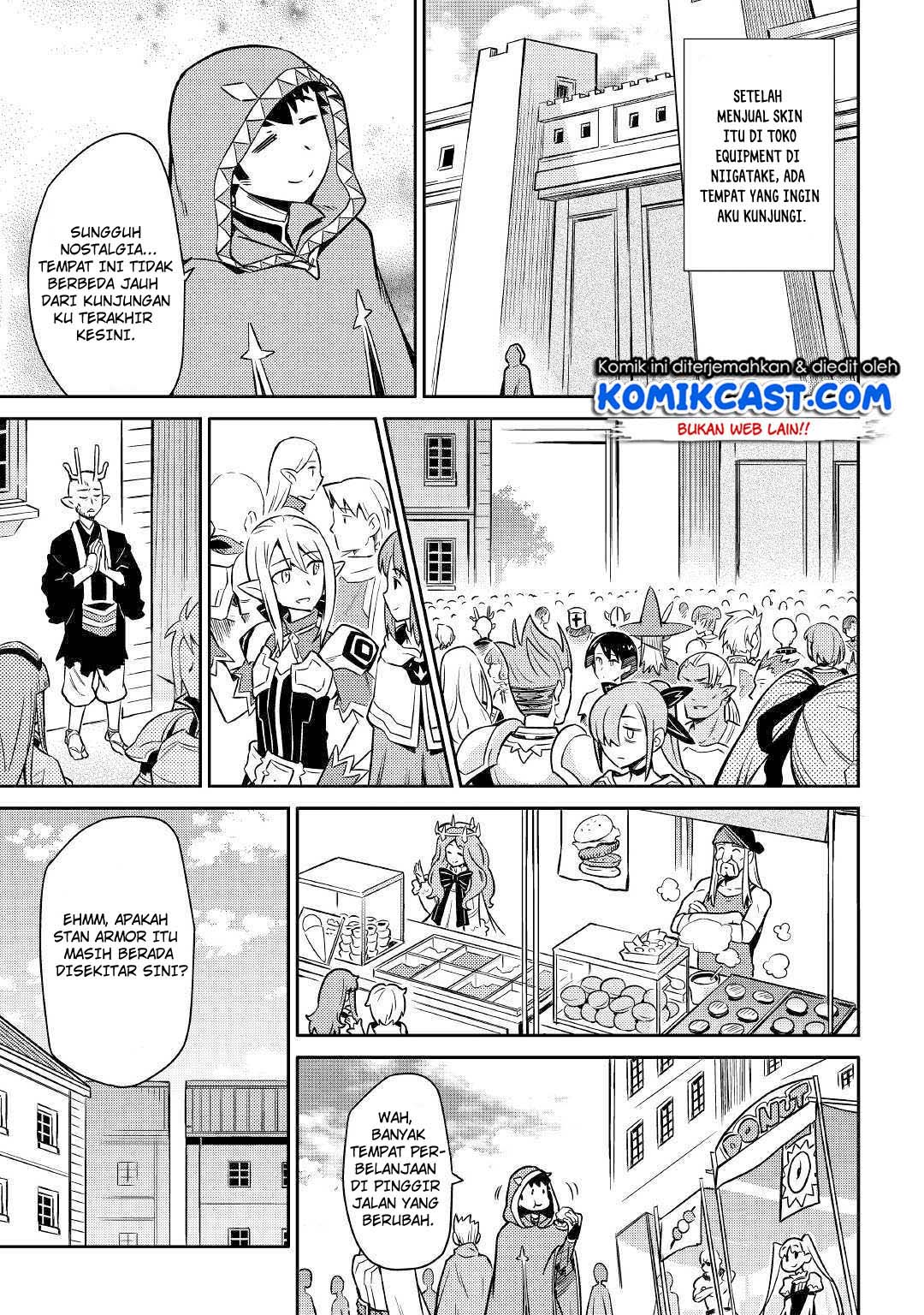 Toaru Ossan no VRMMO Katsudouki Chapter 40 Bahasa Indonesia