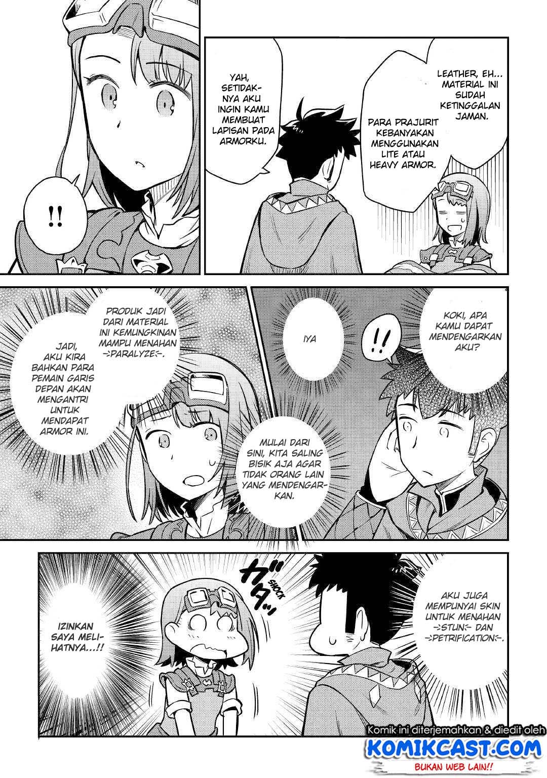 Toaru Ossan no VRMMO Katsudouki Chapter 40 Bahasa Indonesia