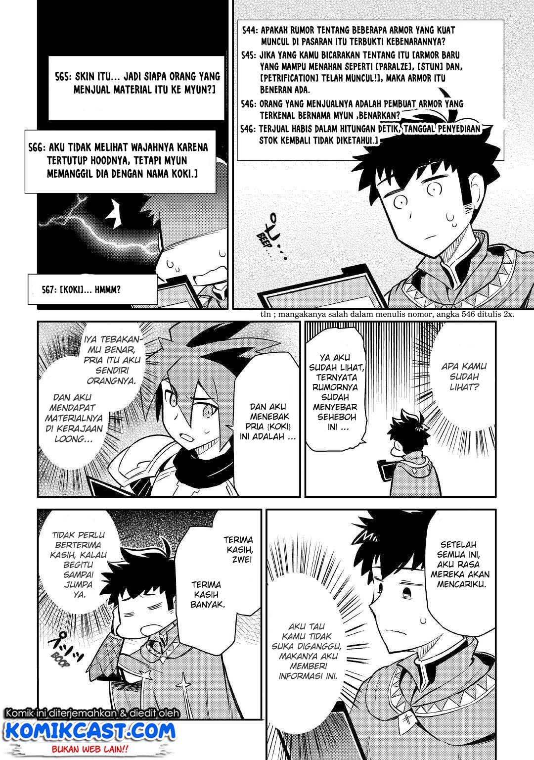 Toaru Ossan no VRMMO Katsudouki Chapter 40 Bahasa Indonesia