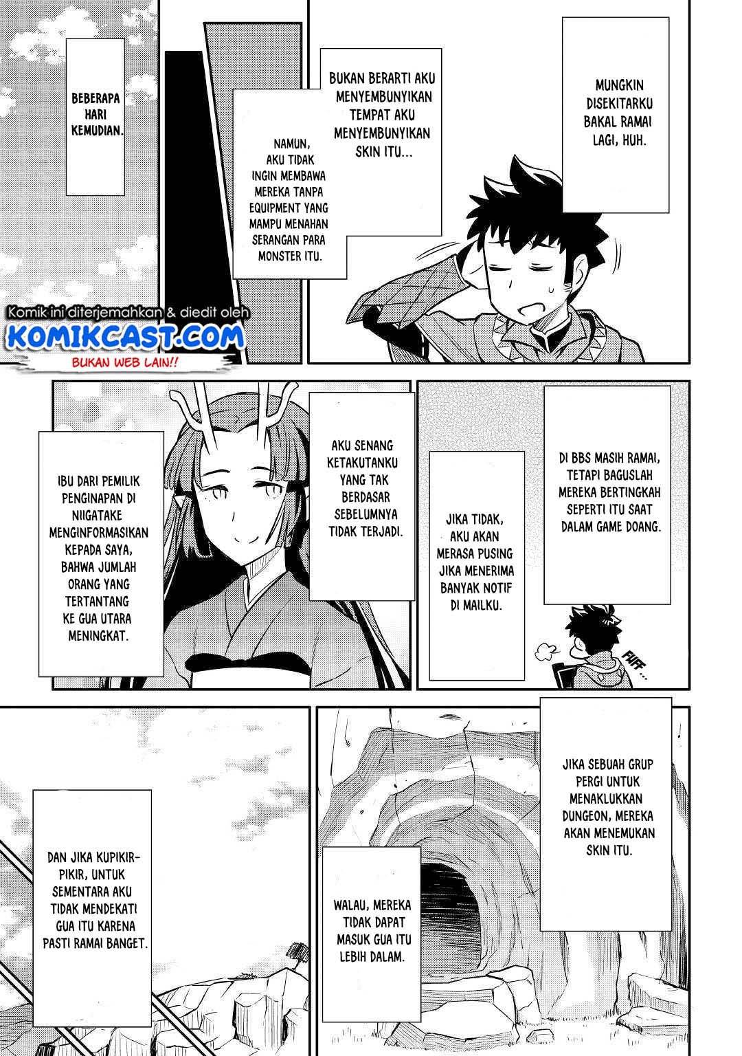 Toaru Ossan no VRMMO Katsudouki Chapter 40 Bahasa Indonesia