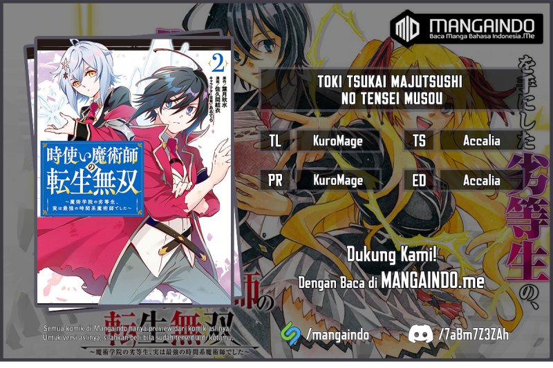 Toki Tsukai Majutsushi no Tensei Musou chapter 11