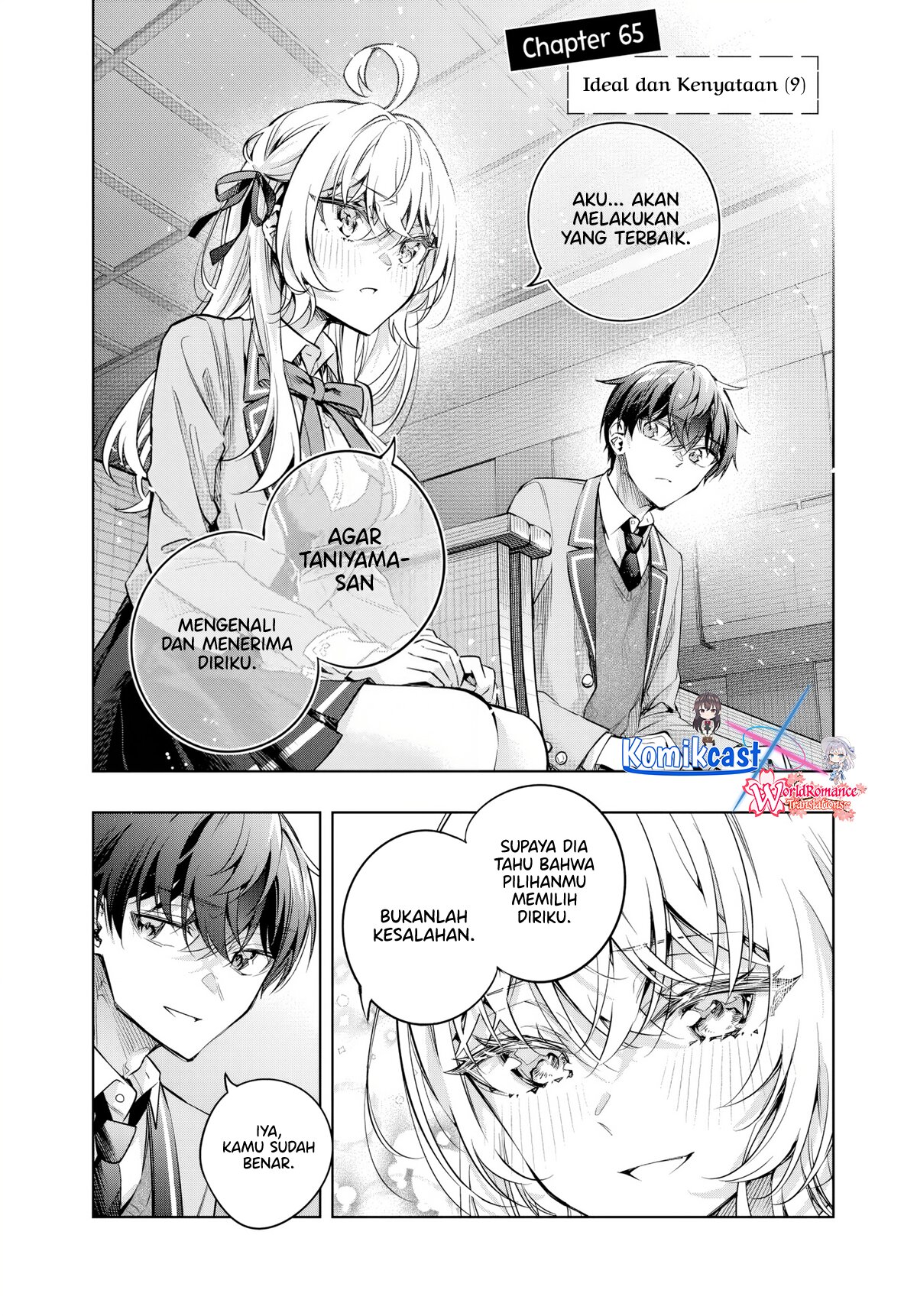 Tokidoki Bosotto Roshiago de Dereru Tonari no Alya-san Chapter 65 Bahasa Indonesia