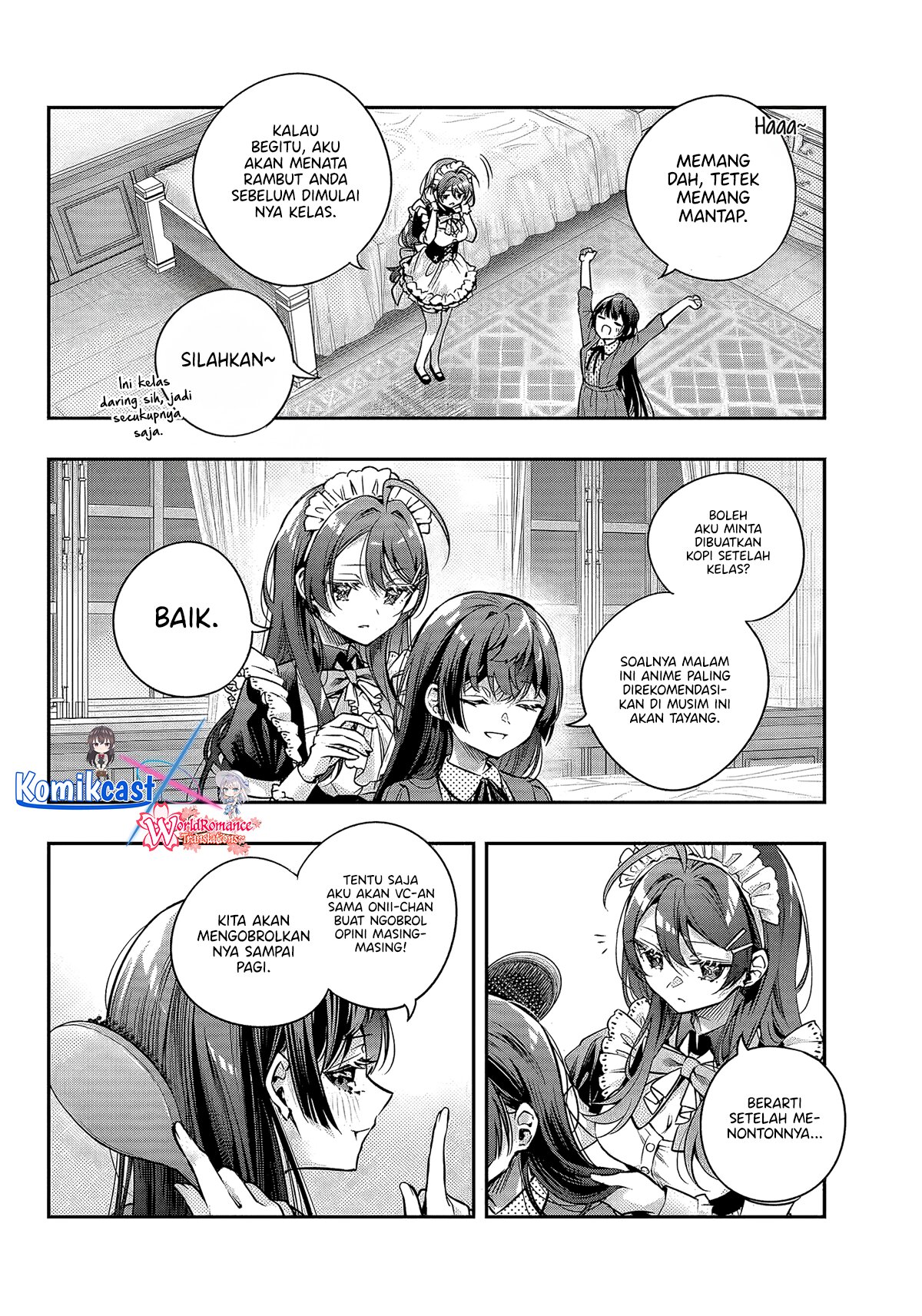 Tokidoki Bosotto Roshiago de Dereru Tonari no Alya-san Chapter 69 Bahasa Indonesia