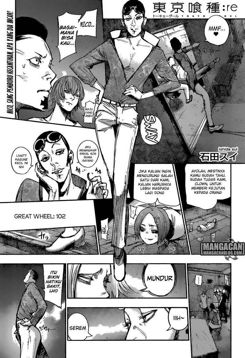 Tokyo Ghoul:re Chapter 102