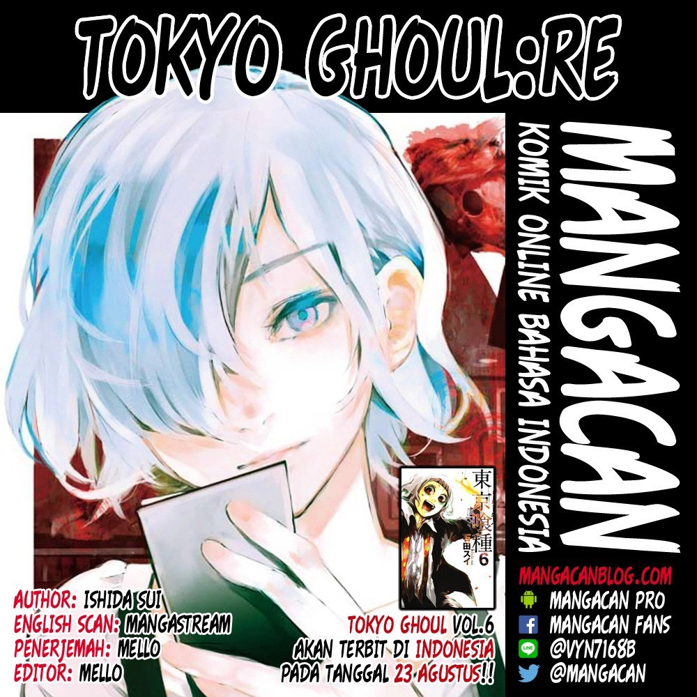 Tokyo Ghoul:re Chapter 137 Bahasa Indonesia