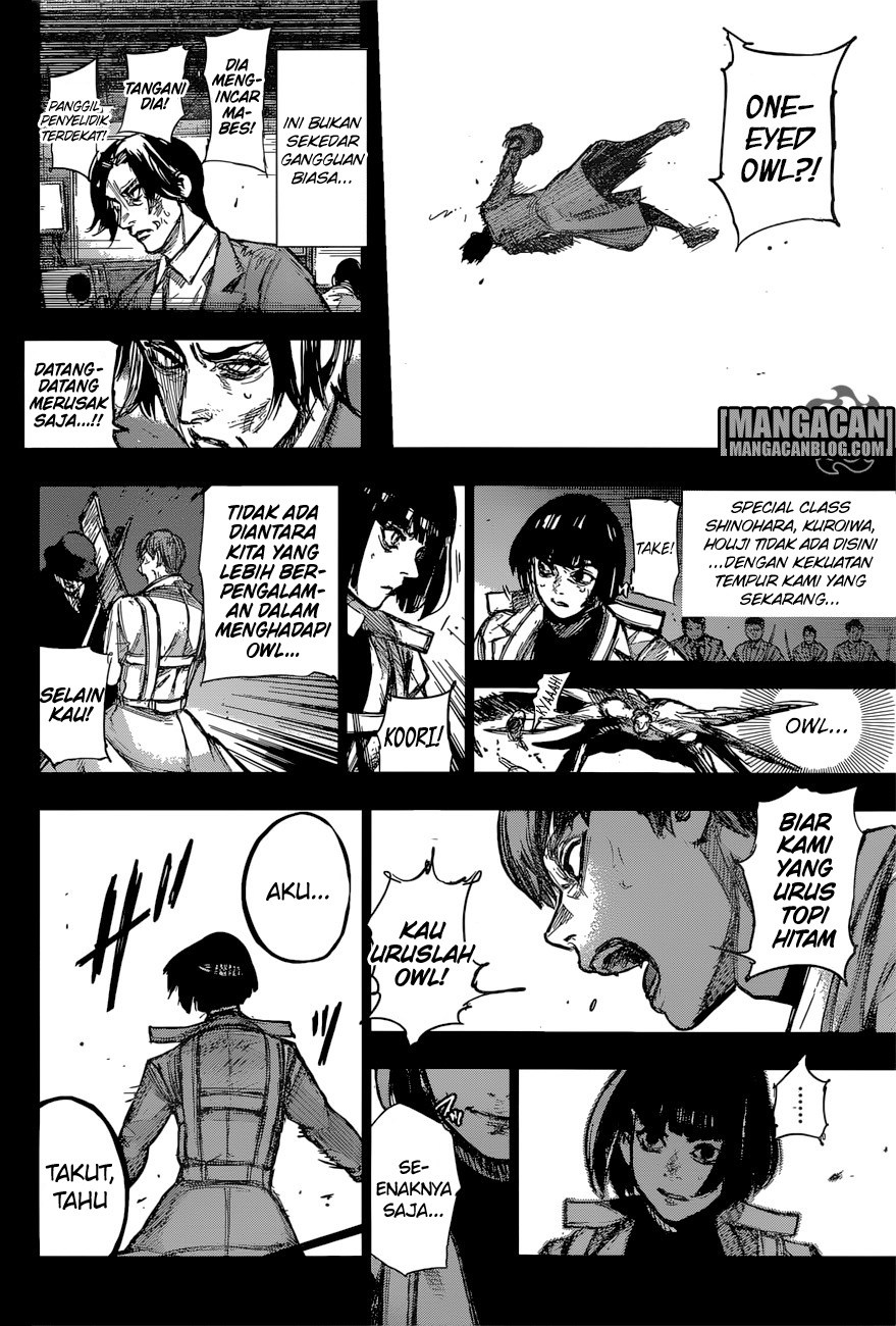 Tokyo Ghoul:re Chapter 166 Bahasa Indonesia
