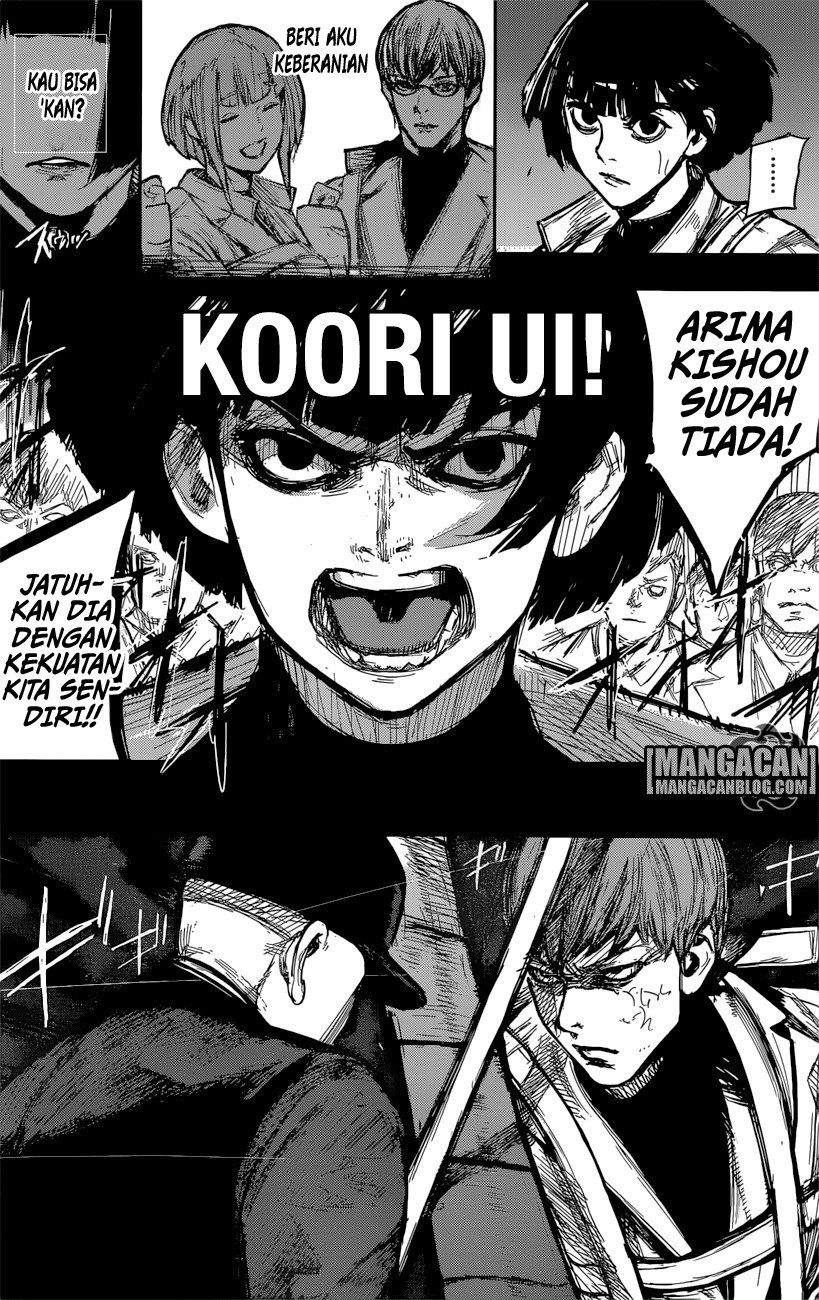 Tokyo Ghoul:re Chapter 166 Bahasa Indonesia