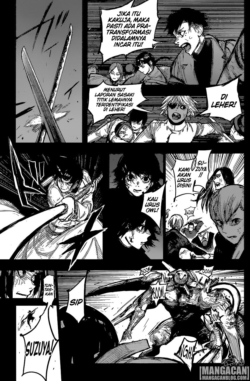 Tokyo Ghoul:re Chapter 166 Bahasa Indonesia