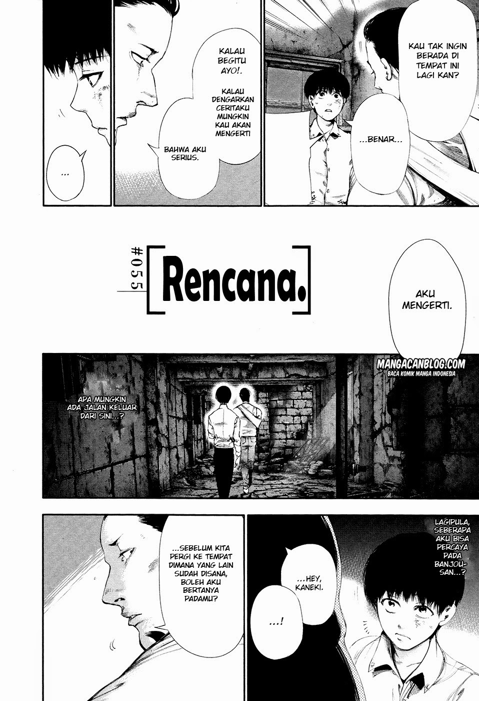 Tokyo Ghoul Chapter 55