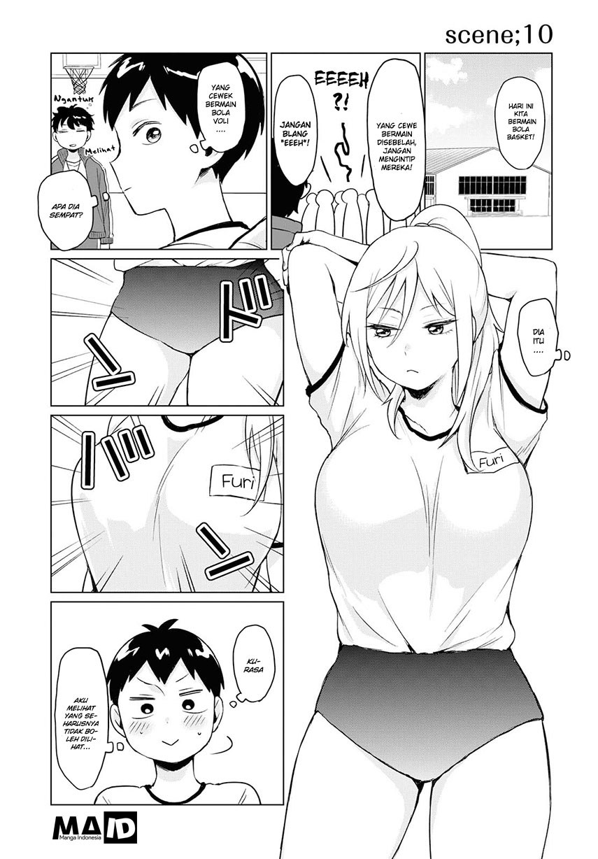 Tonari no Furi-san ga Tonikaku Kowai chapter 3