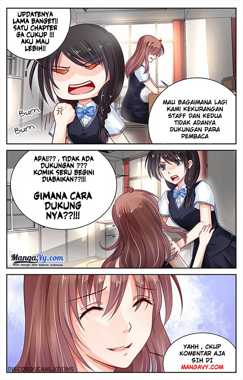Tonari no Kaibutsu-kun Chapter 36 Bahasa Indonesia