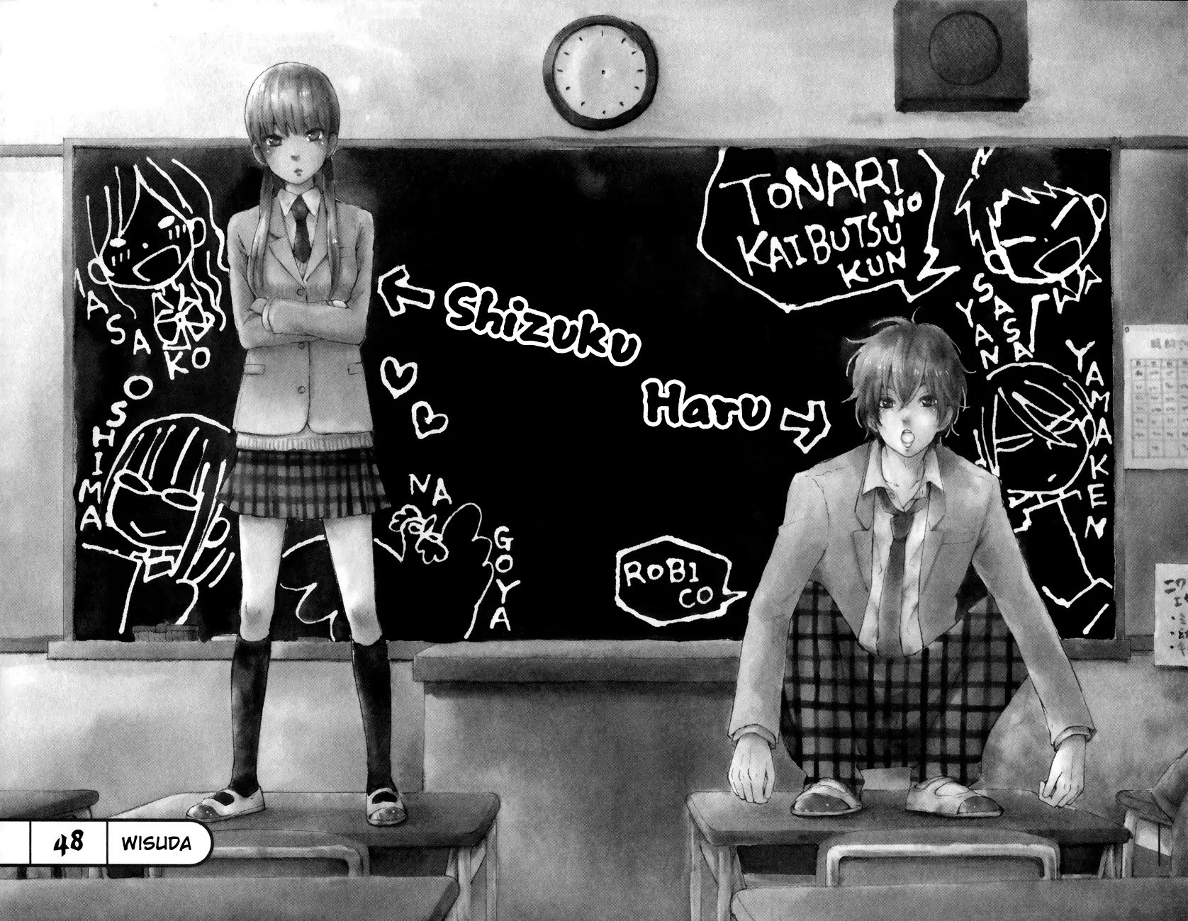 Tonari no Kaibutsu-kun Chapter 48 Bahasa Indonesia