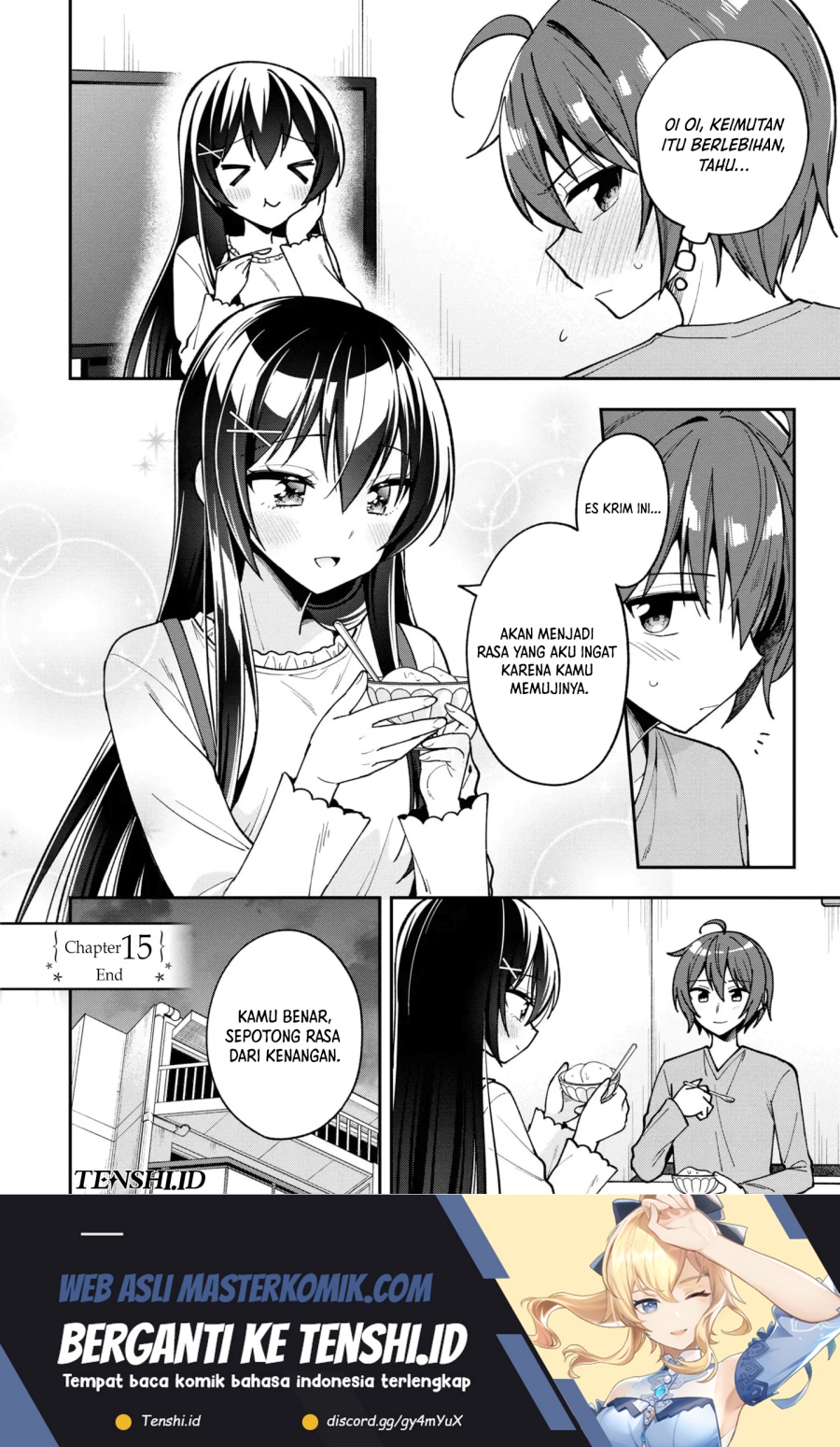 Tonari No Kuuderera O Amayakashitara, Uchi No Aikagi O Watasu Koto Ni Natta chapter 15