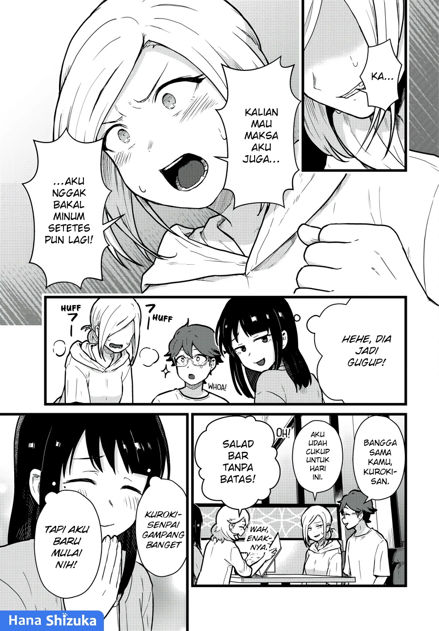Tonari no Kuroki-san wa Nomu to Yabai Chapter 21 Bahasa Indonesia