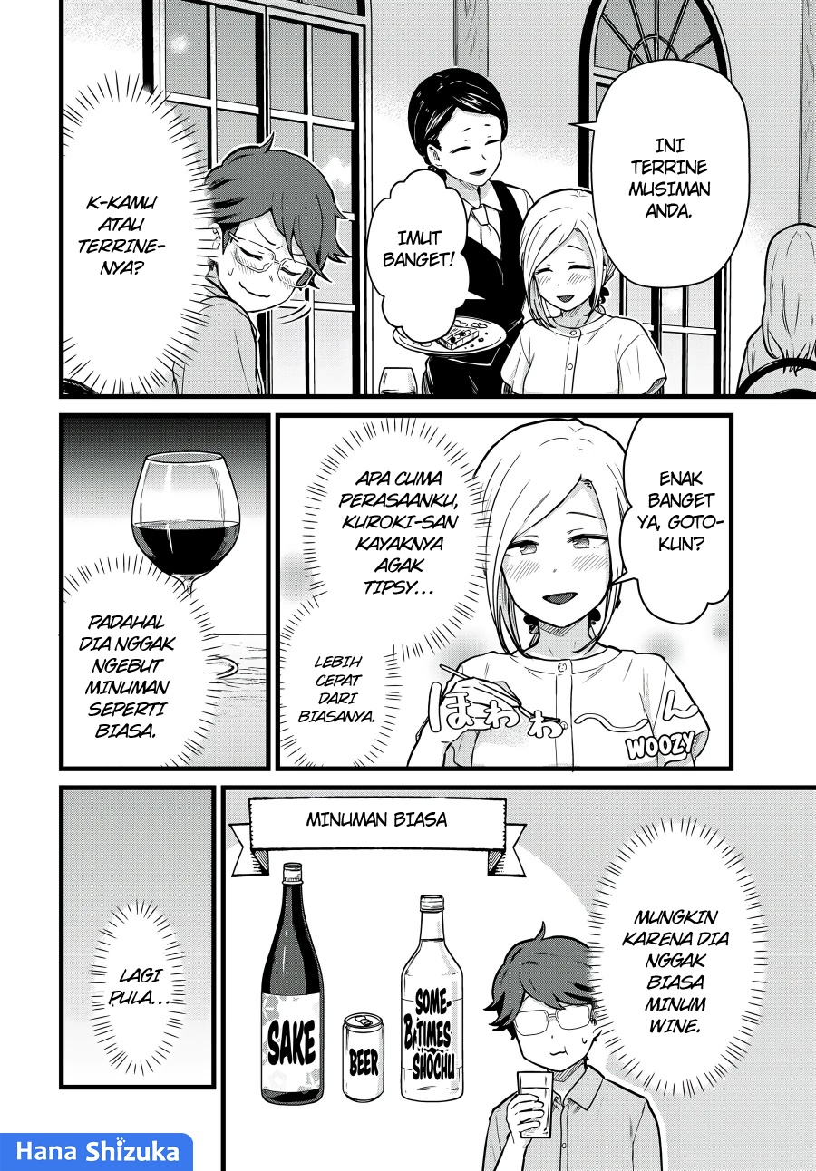 Tonari no Kuroki-san wa Nomu to Yabai Chapter 23 Bahasa Indonesia