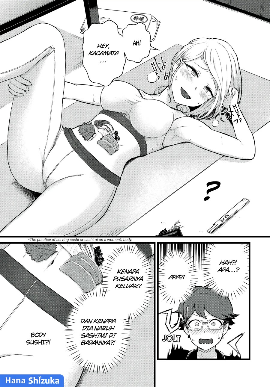Tonari no Kuroki-san wa Nomu to Yabai Chapter 26 Bahasa Indonesia