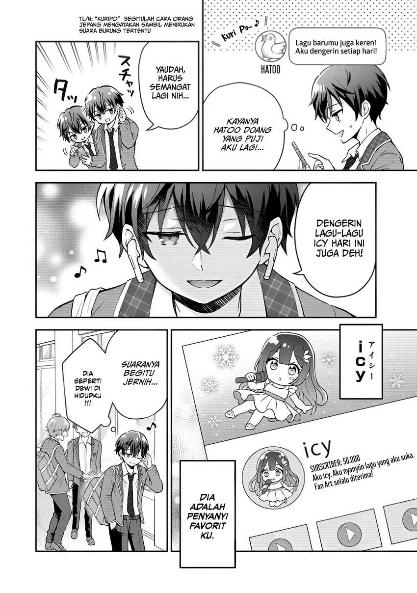 Tonari no Seki no Inkya Joshi ga Oshi Utaite Datta – Ore no Kyoku wo Uttatekure! chapter 1