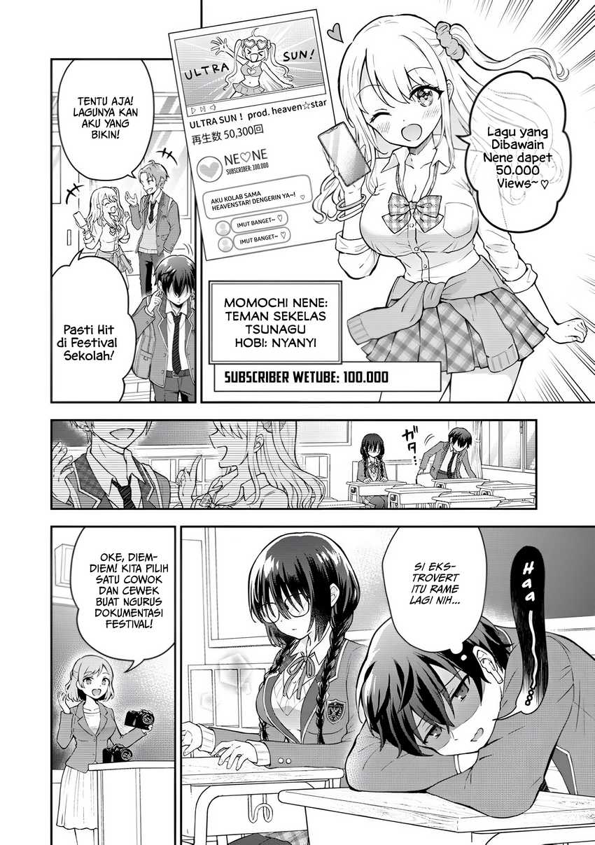 Tonari no Seki no Inkya Joshi ga Oshi Utaite Datta – Ore no Kyoku wo Uttatekure! chapter 1