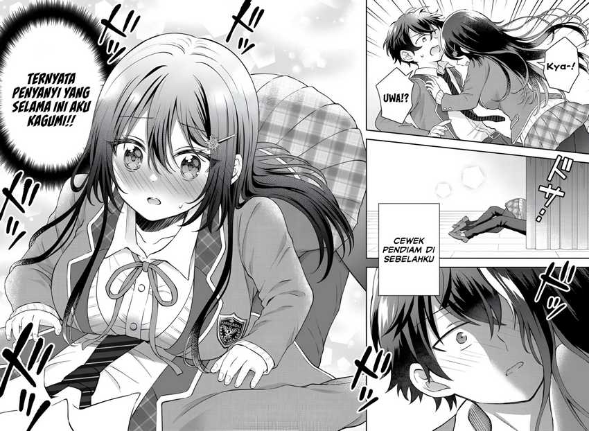 Tonari no Seki no Inkya Joshi ga Oshi Utaite Datta – Ore no Kyoku wo Uttatekure! chapter 1