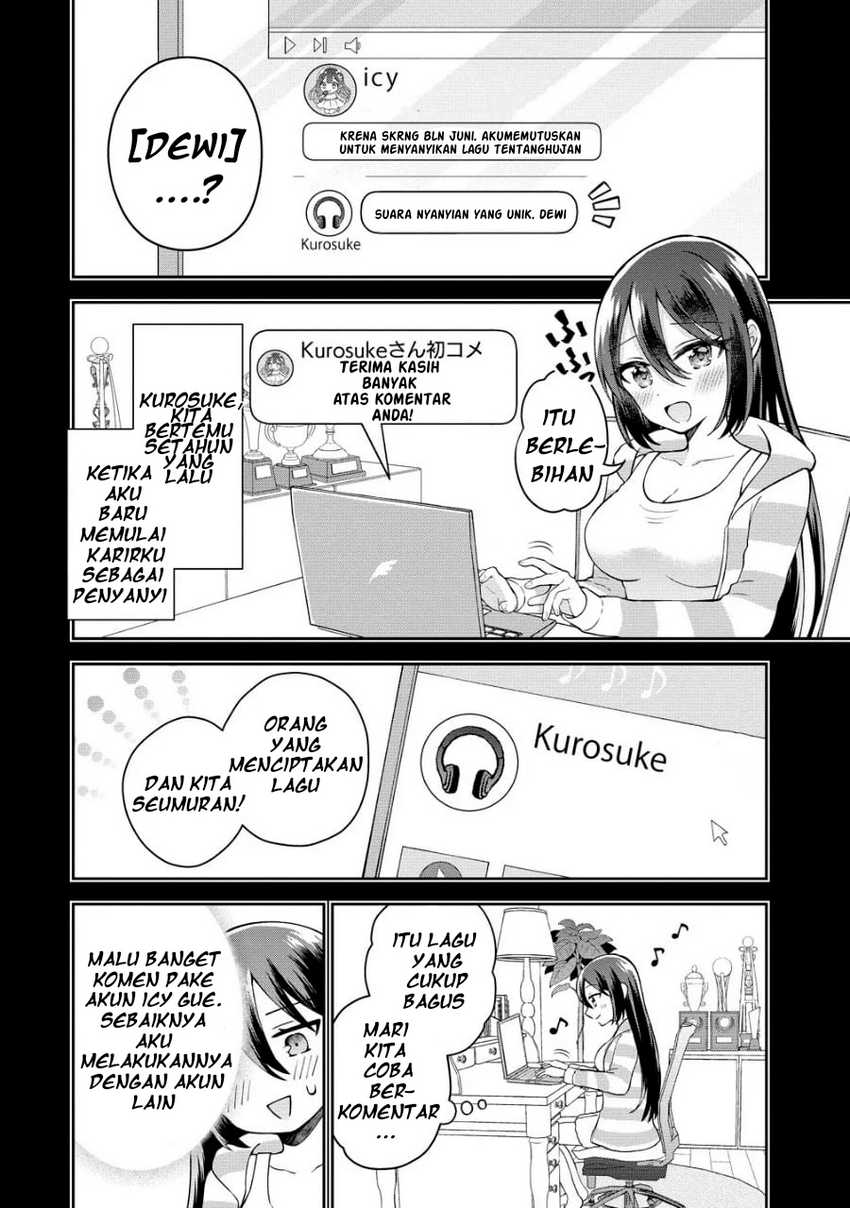 Tonari no Seki no Inkya Joshi ga Oshi Utaite Datta – Ore no Kyoku wo Uttatekure! Chapter 05.1 Bahasa Indonesia