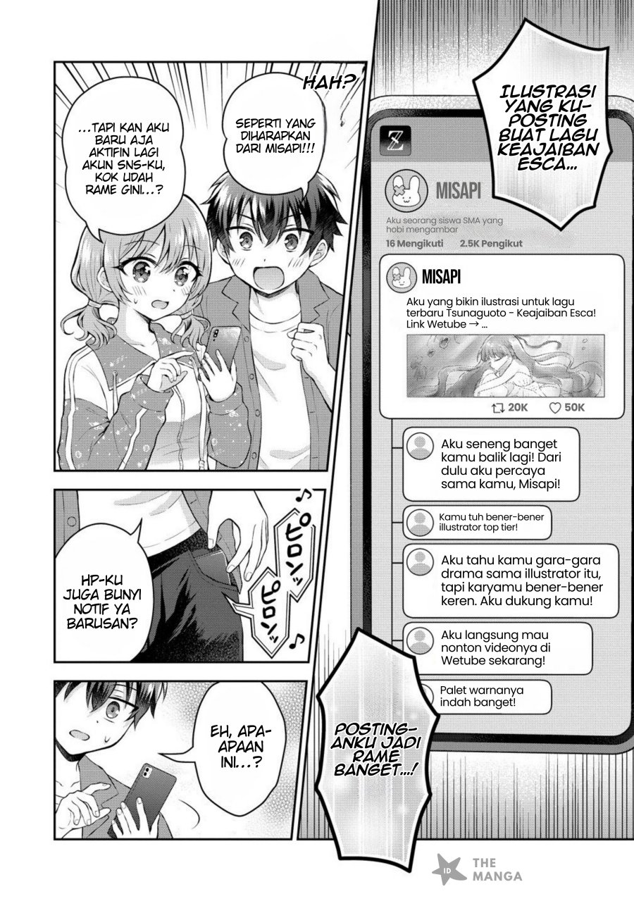 Tonari no Seki no Inkya Joshi ga Oshi Utaite Datta – Ore no Kyoku wo Uttatekure! chapter 12