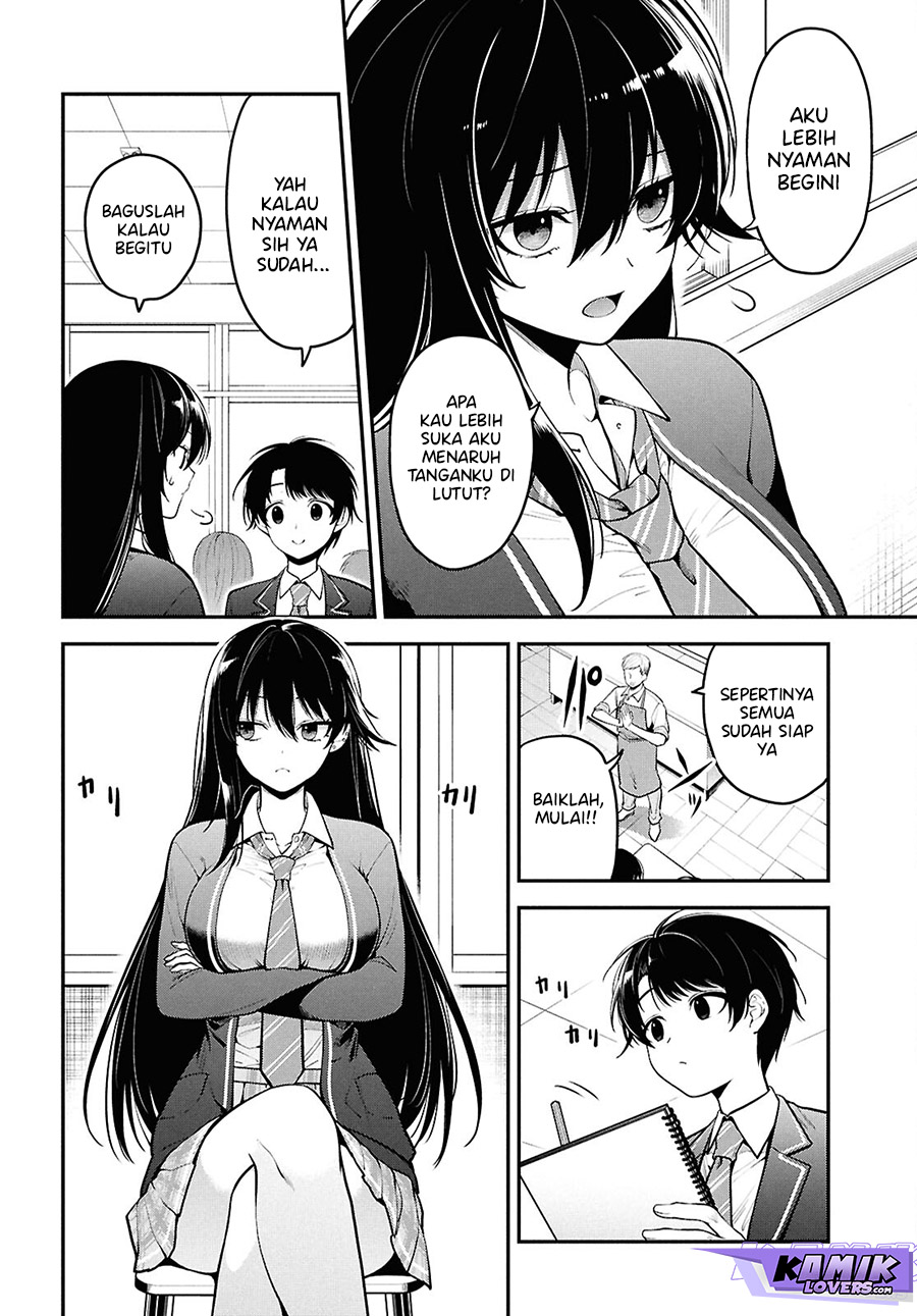 Tonari no Seki no Yankee Shimizu-san ga Kami o Kuroku Sometekita chapter 1