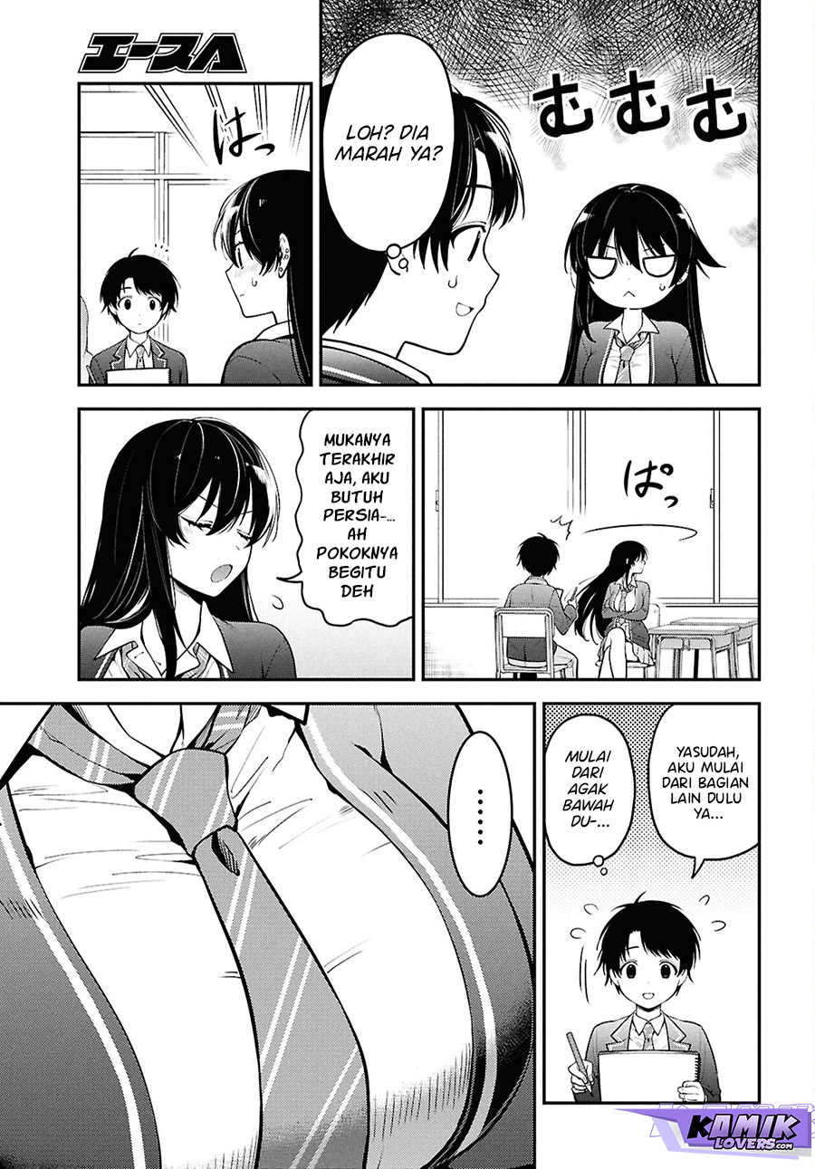 Tonari no Seki no Yankee Shimizu-san ga Kami o Kuroku Sometekita chapter 1