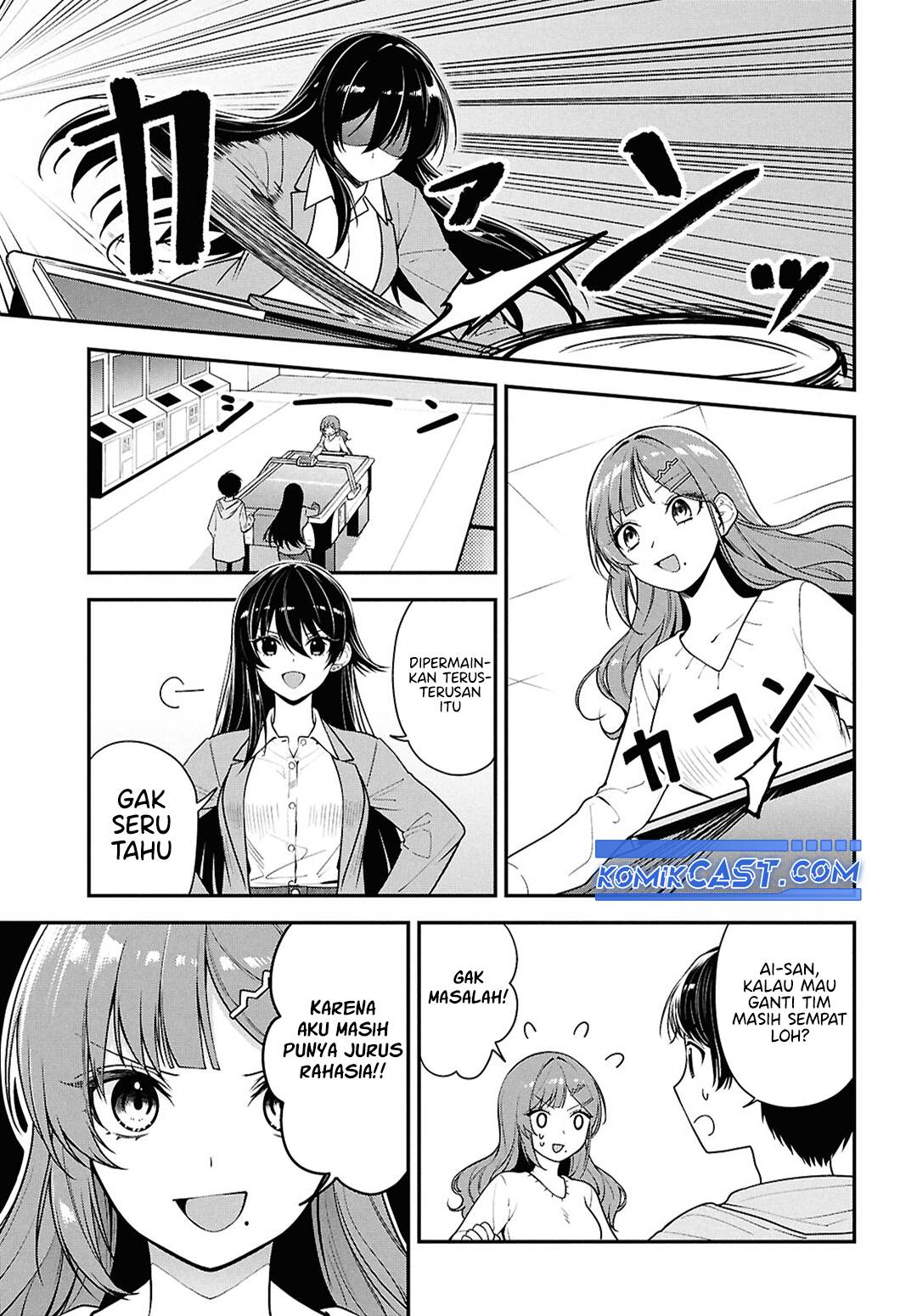 Tonari no Seki no Yankee Shimizu-san ga Kami o Kuroku Sometekita chapter 7