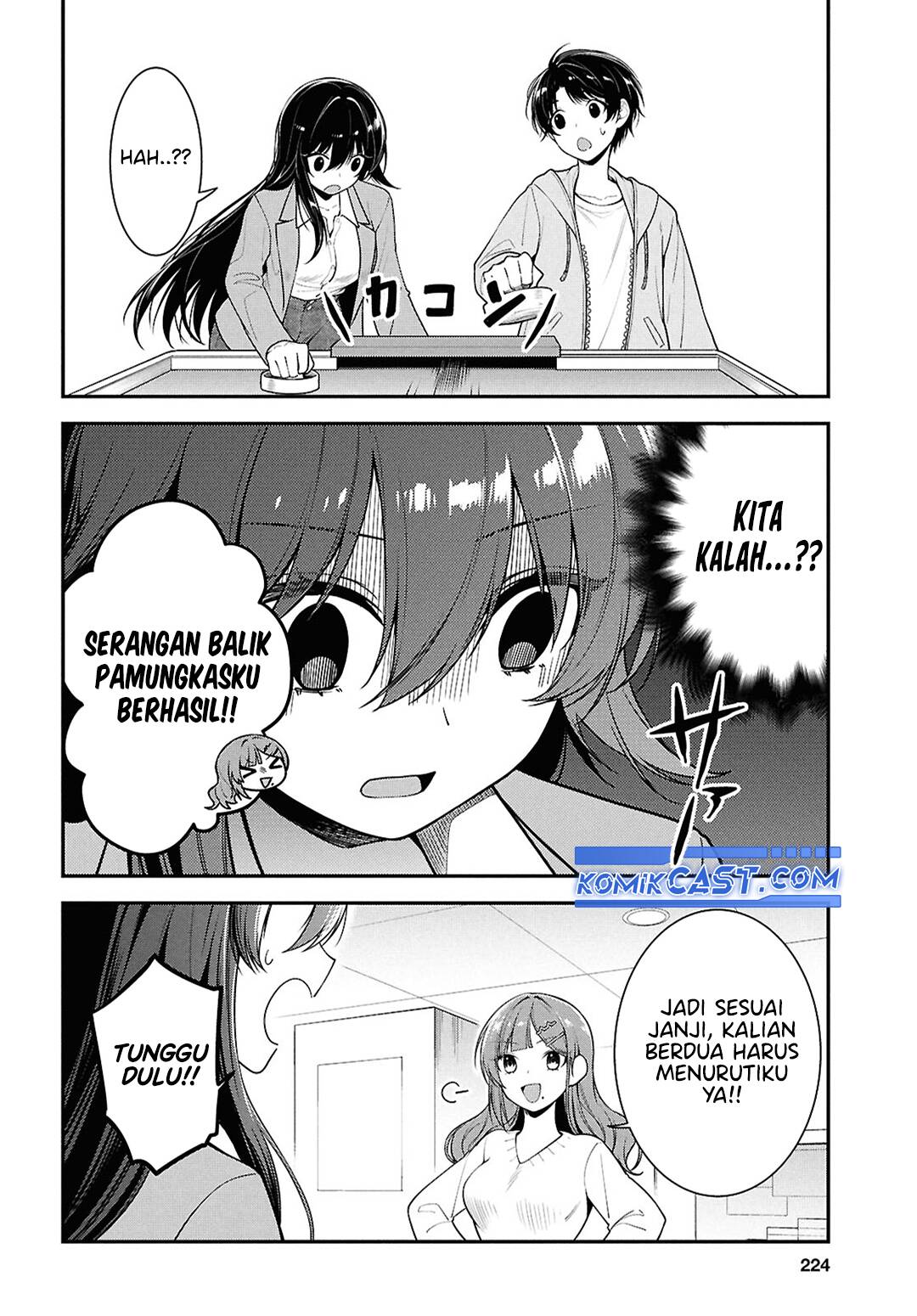 Tonari no Seki no Yankee Shimizu-san ga Kami o Kuroku Sometekita chapter 7