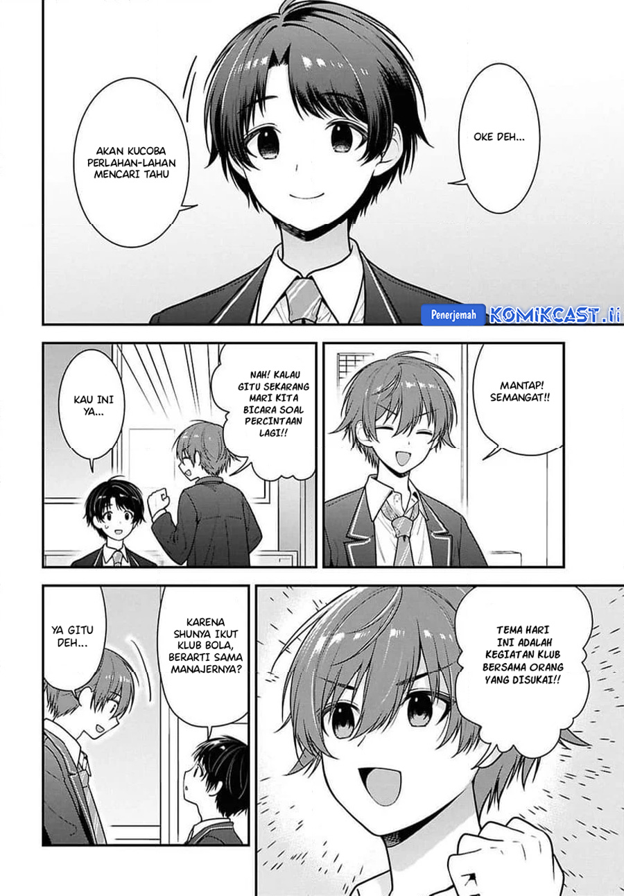 Tonari no Seki no Yankee Shimizu-san ga Kami o Kuroku Sometekita chapter 10