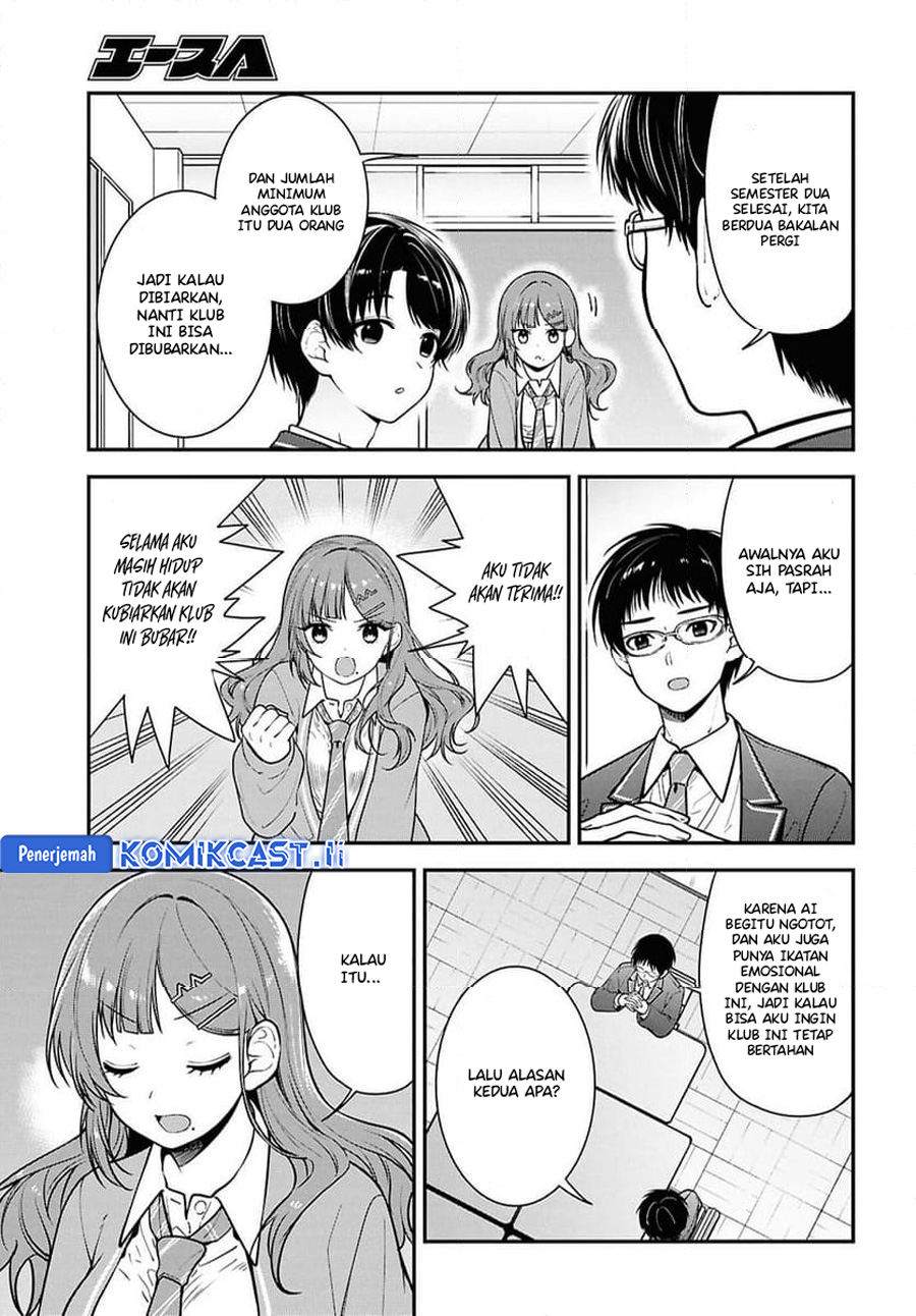 Tonari no Seki no Yankee Shimizu-san ga Kami o Kuroku Sometekita chapter 10