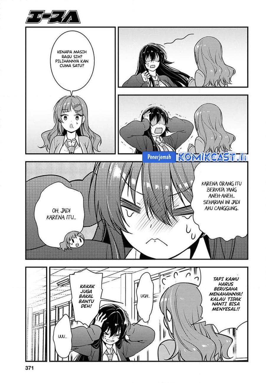 Tonari no Seki no Yankee Shimizu-san ga Kami o Kuroku Sometekita chapter 10