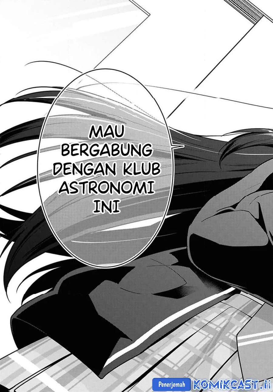 Tonari no Seki no Yankee Shimizu-san ga Kami o Kuroku Sometekita chapter 10