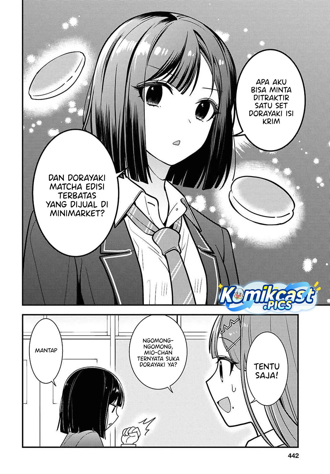 Tonari no Seki no Yankee Shimizu-san ga Kami o Kuroku Sometekita Chapter 12 Bahasa Indonesia