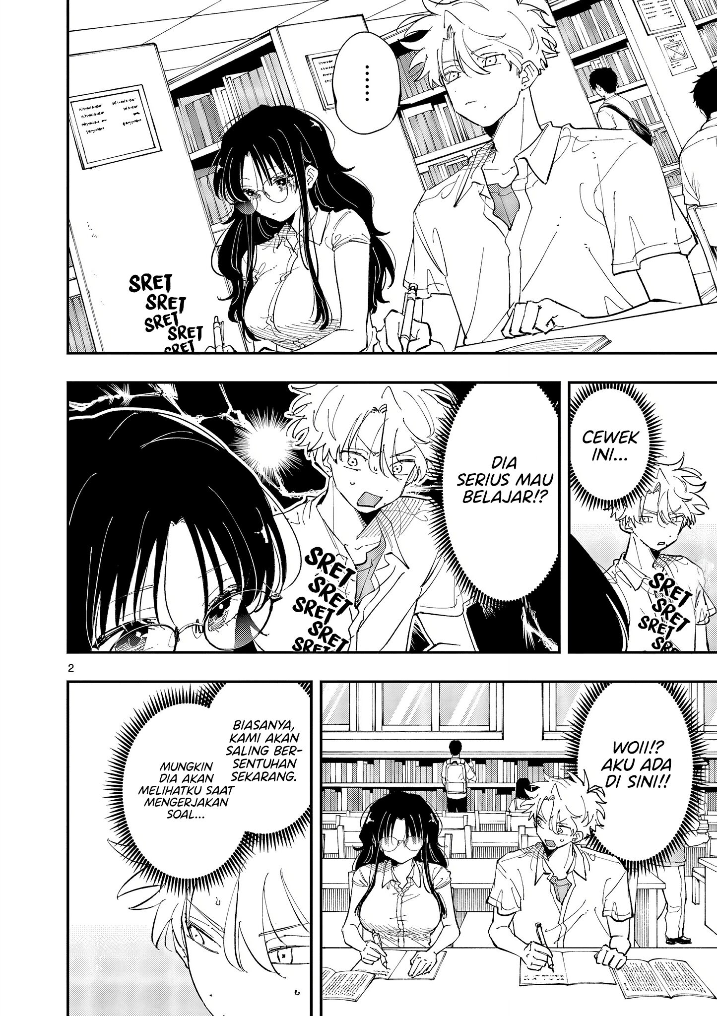 Tonari no Seki no Yatsu ga Souiu Me de Mitekuru Chapter 36 Bahasa Indonesia