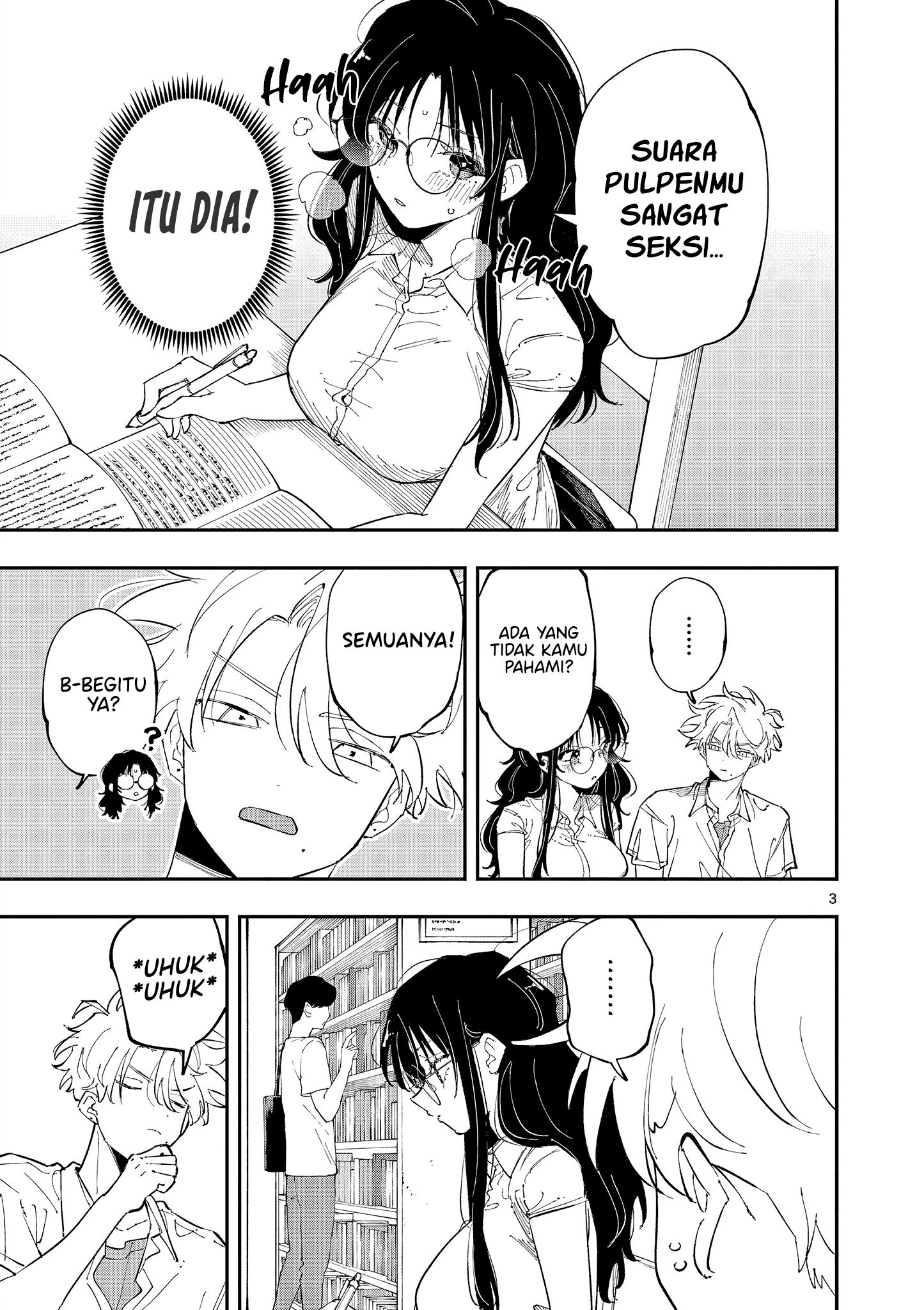 Tonari no Seki no Yatsu ga Souiu Me de Mitekuru Chapter 36 Bahasa Indonesia