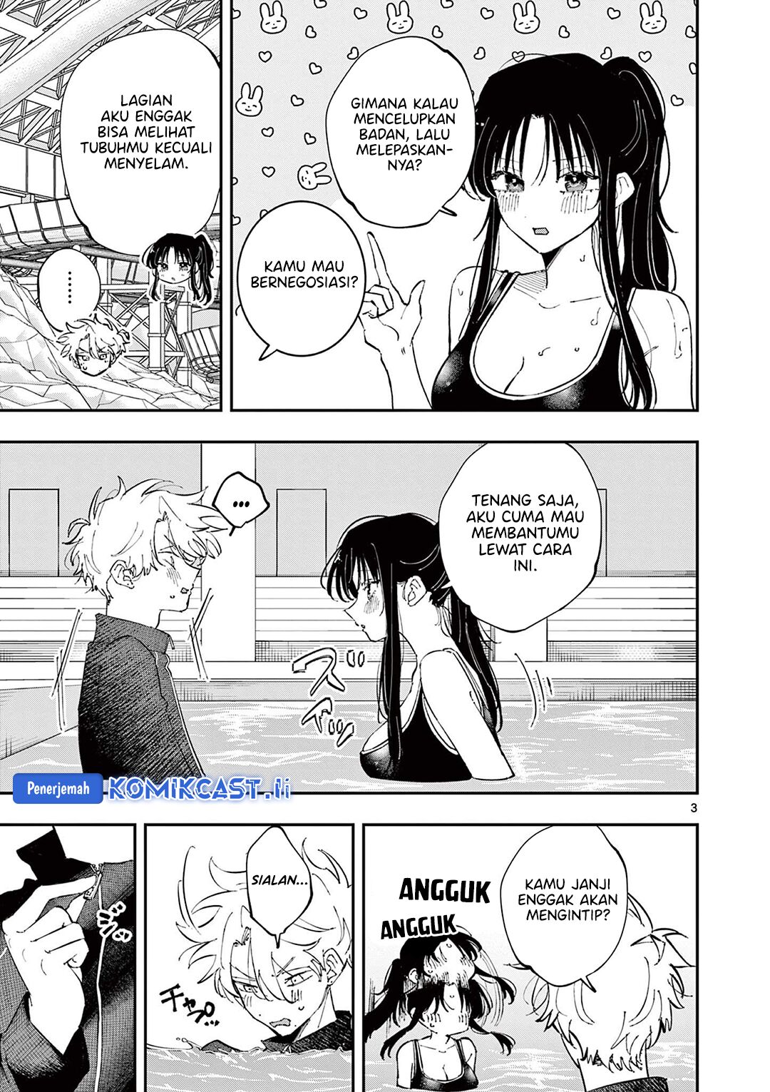Tonari no Seki no Yatsu ga Souiu Me de Mitekuru Chapter 59 Bahasa Indonesia