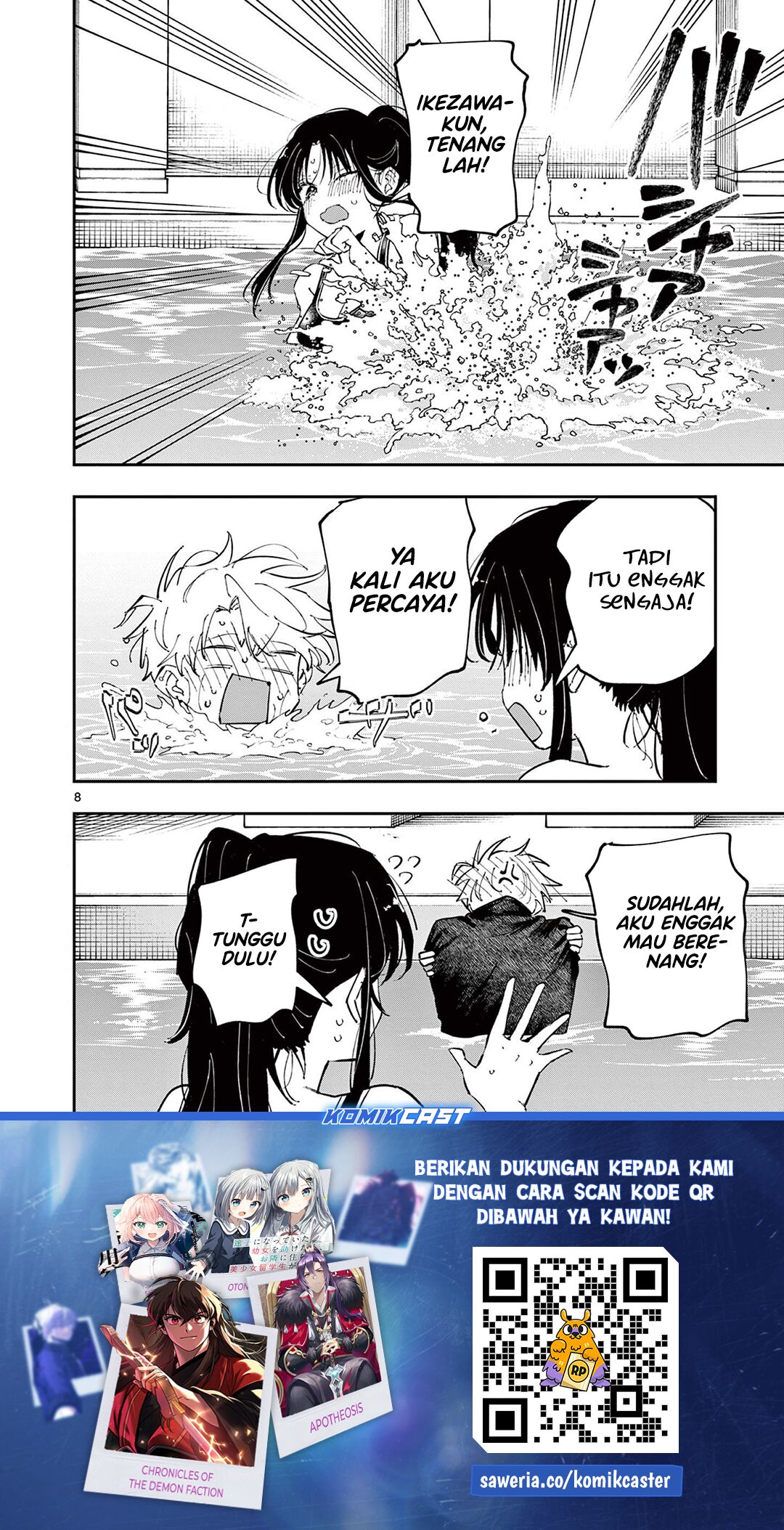 Tonari no Seki no Yatsu ga Souiu Me de Mitekuru Chapter 59 Bahasa Indonesia