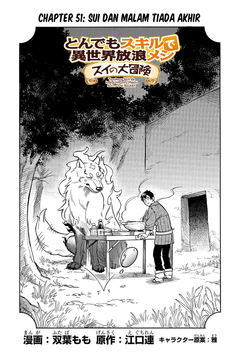 Tondemo Skill de Isekai Hourou Meshi: Sui no Daibouken Chapter 51 Bahasa Indonesia