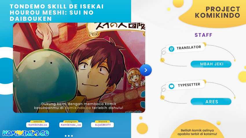 Tondemo Skill de Isekai Hourou Meshi: Sui no Daibouken Chapter 78 Bahasa Indonesia