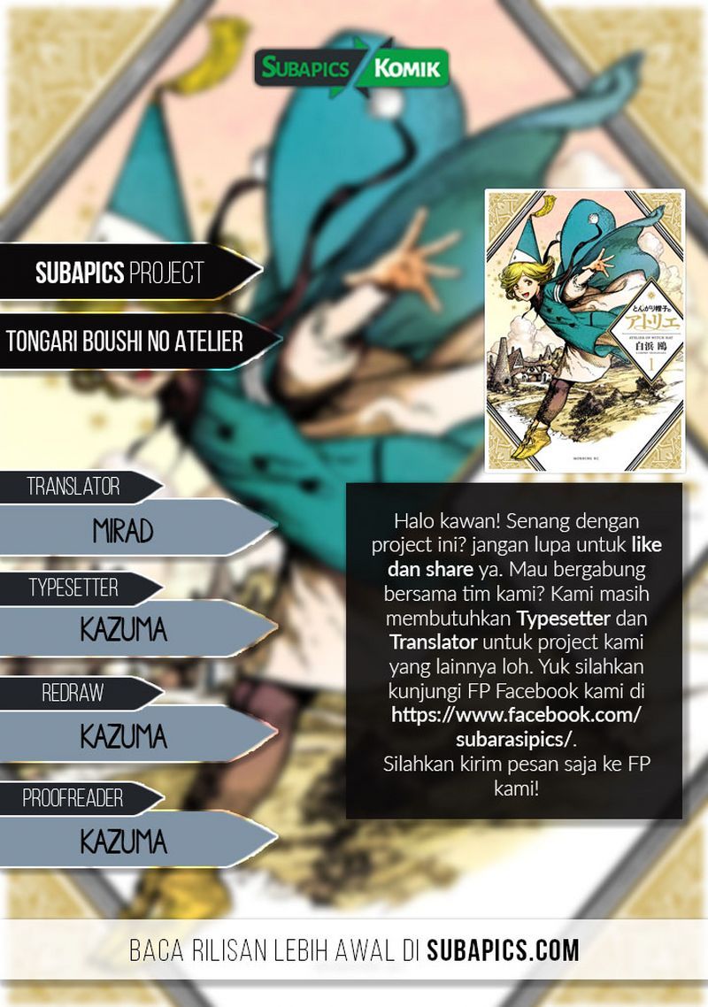 Tongari Boushi no Atelier chapter 2