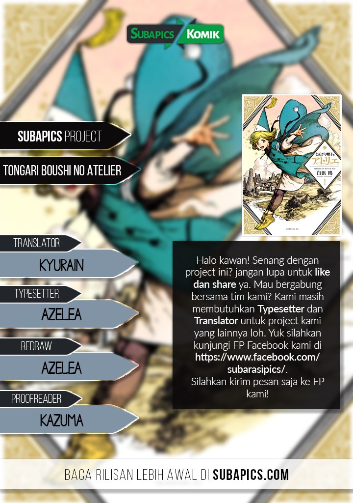 Tongari Boushi no Atelier chapter 11