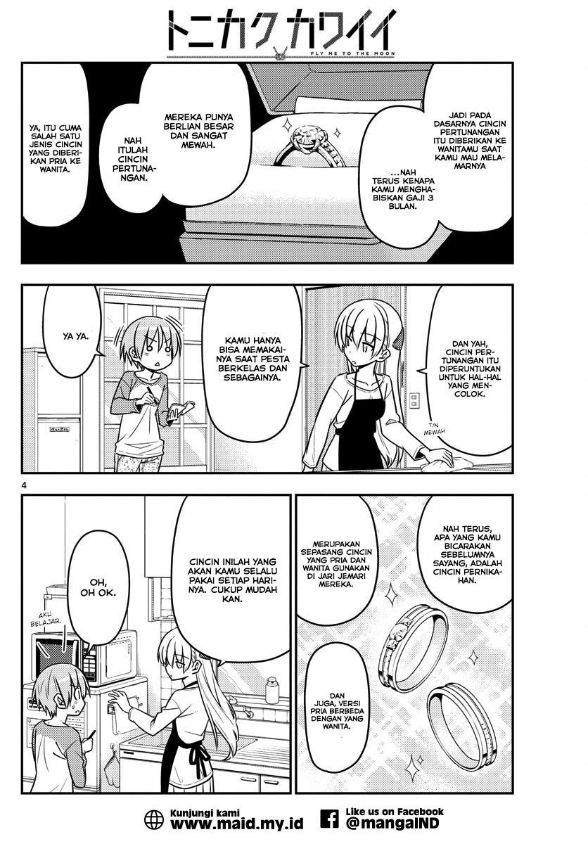 Tonikaku Kawaii Chapter 18 Bahasa Indonesia