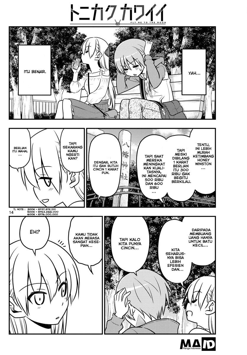 Tonikaku Kawaii Chapter 18 Bahasa Indonesia