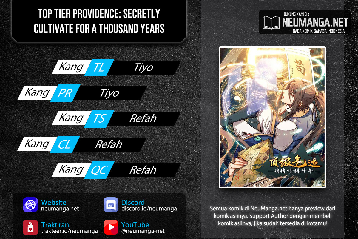 Top Tier Providence: Secretly Cultivate for a Thousand Years Chapter 49 Bahasa Indonesia