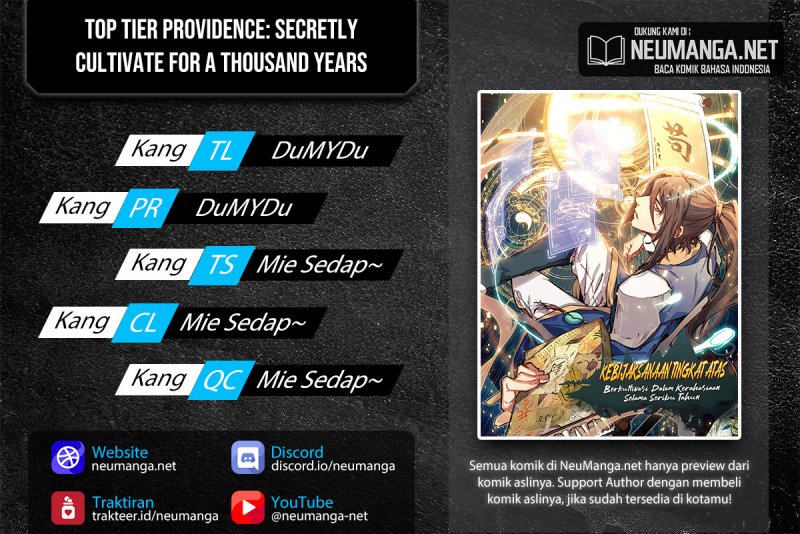 Top Tier Providence: Secretly Cultivate for a Thousand Years chapter 71