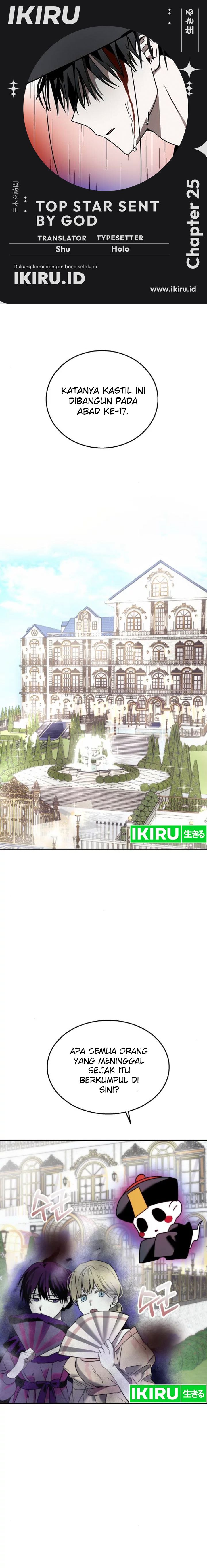 Top Star Sent by God Chapter 25 Bahasa Indonesia