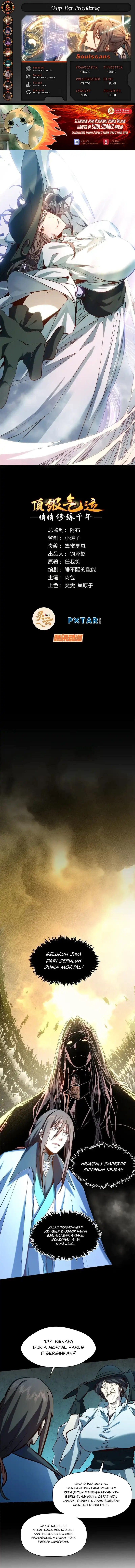 Top Tier Providence: Secretly Cultivate for a Thousand Years Chapter 229 Bahasa Indonesia